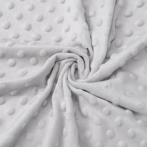 CIVARUA KIDS Baby Blankets for Unisex Boys Girls - Super Soft Clouds Rainbow Nursery Minky Blankets, 30 x 40 Inch Dotted Fleece Backing, Printed Bed Throws Newborn thumbnail 7