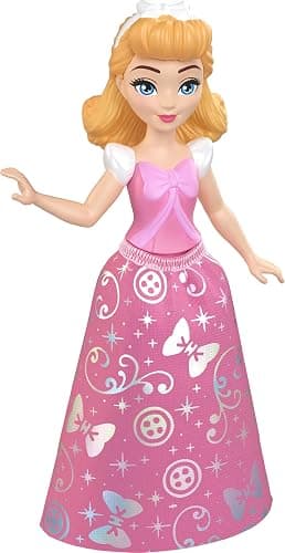 Mattel Disney Princess Toys, Ultimate Princess Pack with 12 Small Posable Dolls in Signature Outfits, Collectibles Inspired by Disney Movies thumbnail 2