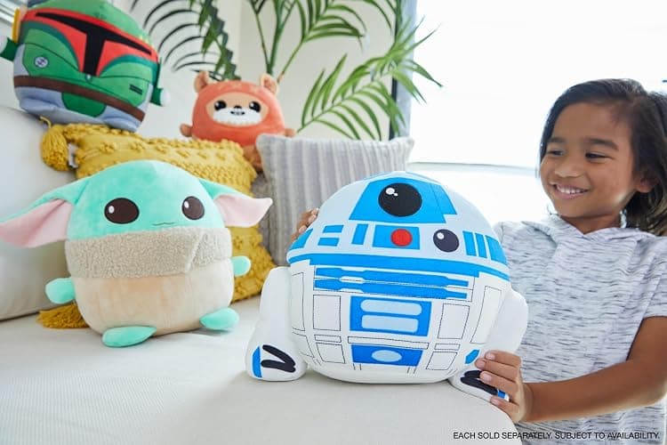 Star Wars Cuutopia 10-inch R2-D2 Plush, Soft Rounded Pillow Doll, Collectible Gift for Kids & Fans Ages 3 Years Old & Up 10 inches thumbnail 2