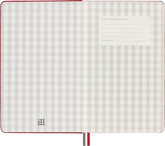 Moleskine Passion Journal, Recipe, Hard Cover, Large (5" x 8.25") Scarlet Red, 400 Pages thumbnail 4