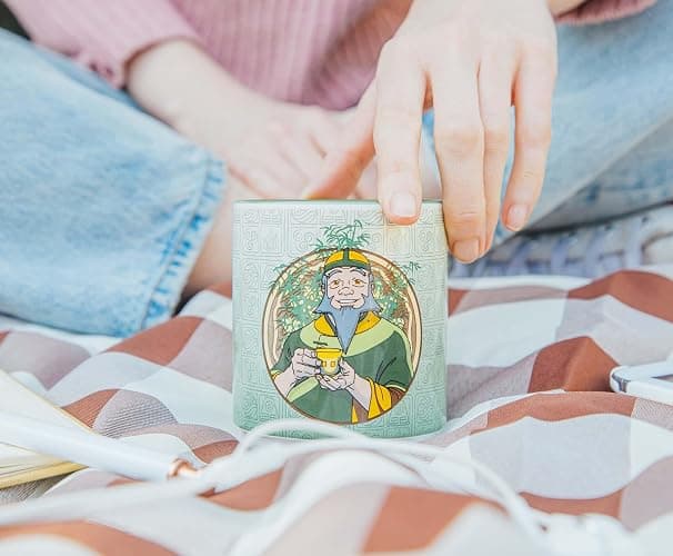 AVATAR: The Last Airbender Uncle Iroh Asian-Style Ceramic Tea Cup | Traditional Japanese-Inspired Mug Without Handle | Holds 9 Ounces thumbnail 7