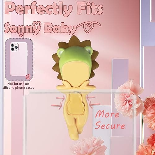 Adhesive Tape for Sonny Angel Hipper - 108PCS Double Sided Clear Glue Sticky Putty Pads Custom Fit Sonny Angels Stick Replacement thumbnail 2
