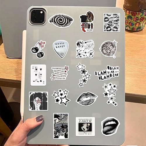 100Pcs Vinyl Aesthetic Downtown Girls Stickers Pack - Y2K Waterproof Decals for Water Bottle, Laptop, Skateboard - Trendy Stickers for Teens & Adults(Downtown Girl Aufkleber) thumbnail 2