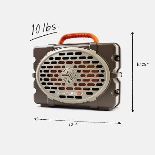 Turtlebox Original Gen 3: Portable Outdoor Bluetooth Speaker – Ultra-Loud (120dB), Waterproof (IP67), Rugged, Impact-Resistant, 3-Day Battery | Party Mode: Unlimited Pairing for Stereo Sound, Delta thumbnail 2