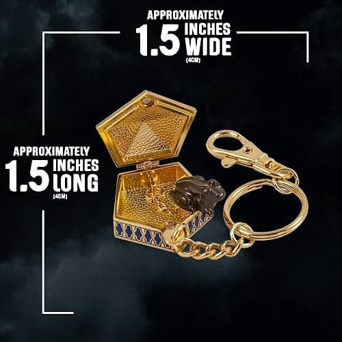 The Noble Collection Harry Potter Chocolate Frog Key Chain thumbnail 2