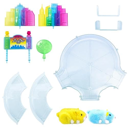 zhuzhu City Downtown Starter Playset with (Pipsqueak and Sophie) Electronic Hamsters, Children Ages 4 and up thumbnail 7