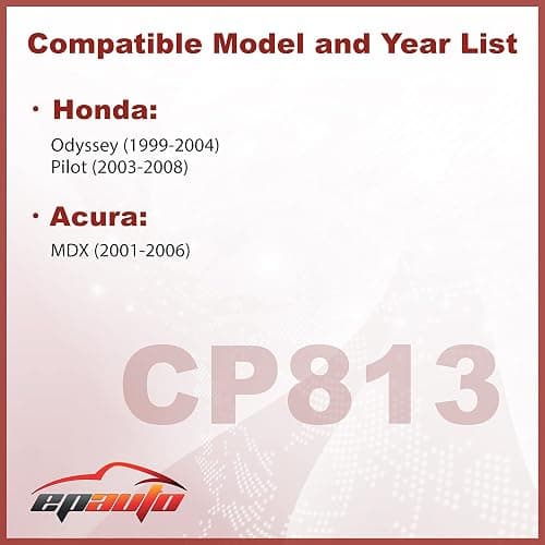 EPAuto CP813 (CF8813A) Cabin Air Filter includes Activated Carbon Replacement for Honda Odyssey (1999-2004), Pilot (2003-2008), Acura MDX (2001-2006) thumbnail 2