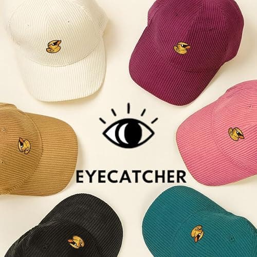 Tindo Cord-Kappe mit Ente und Sonnenbrille – Stylische Unisex-Mütze für Freizeit und Outdoor-Aktivitäten - Beige thumbnail 7