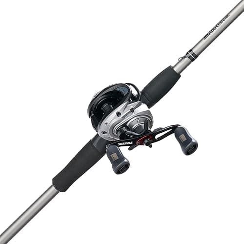 Abu Garcia Max X Low Profile Baitcast Reel and Fishing Rod Combo - Image 1