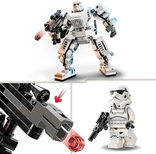 LEGO Star Wars Obi-Wan Kenobi’s Jedi Starfighter, Buildable Toy for Age 7+, with Taun We Minifigure, Droid Figure and Lightsaber, Attack of the Clones Set, Gift Idea 75333 - Single thumbnail 6