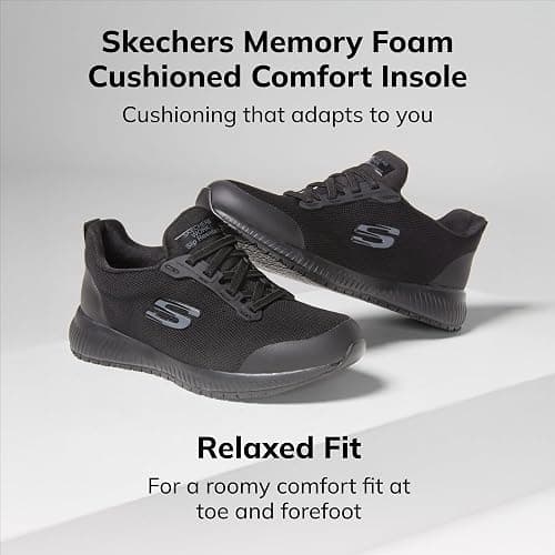 Skechers Women's Squad Sr Food Service Shoe thumbnail 3