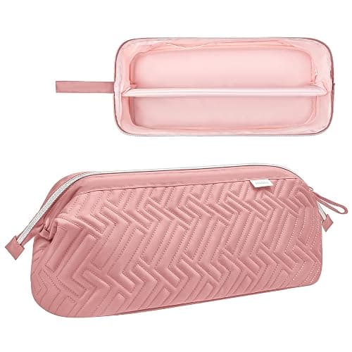 Leudes Hair Tools Travel Bag for Shark Flexstyle Carrying Case Portable Shark Hair Air Wrap Dryer Case Waterproof Dustproof Flat Curling Iron Travel Organizer (Dark Pink) thumbnail 7