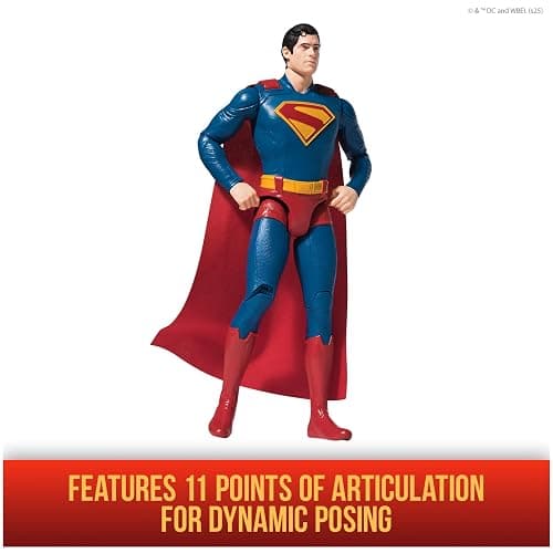 DC Comics, Superman 12-inch Superhero Action Figure, Kids Toys for Boys and Girls Pretend Play, for Ages 4 and Up thumbnail 7