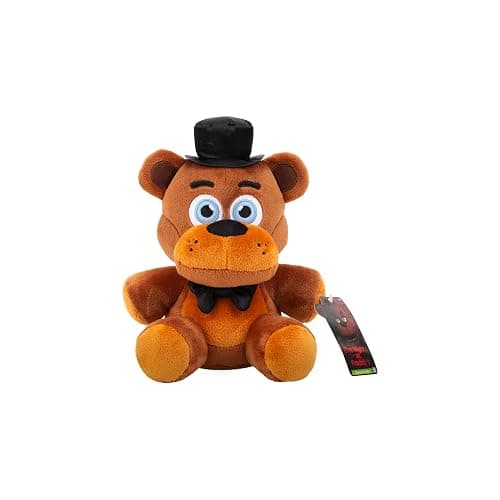 Jazwares Five Nights at Freddy’s Classic Freddy Plush - 8-Inch Stuffie with Soft Material and Glow-in-The-Dark Eyes thumbnail 5