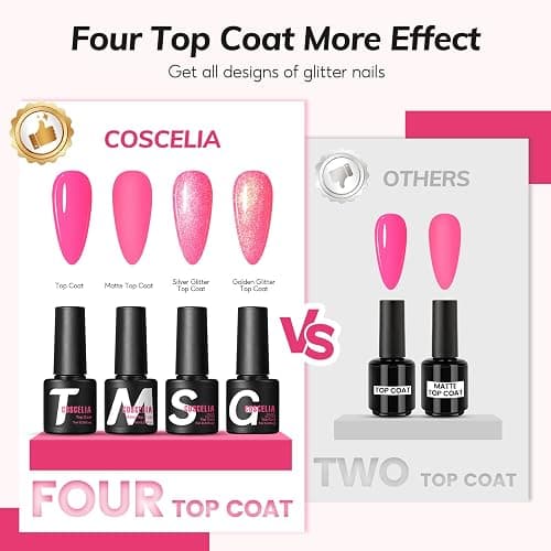 Amazon Nail polish 60 colors and UV light  thumbnail 6