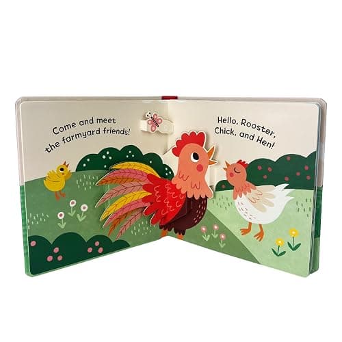 Pop Up Friendly Farm: A Farm Animals Pop-Up Book for Toddlers thumbnail 6