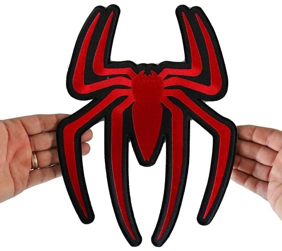Red Spider Patch, Large Animal Patches for Jackets thumbnail 2