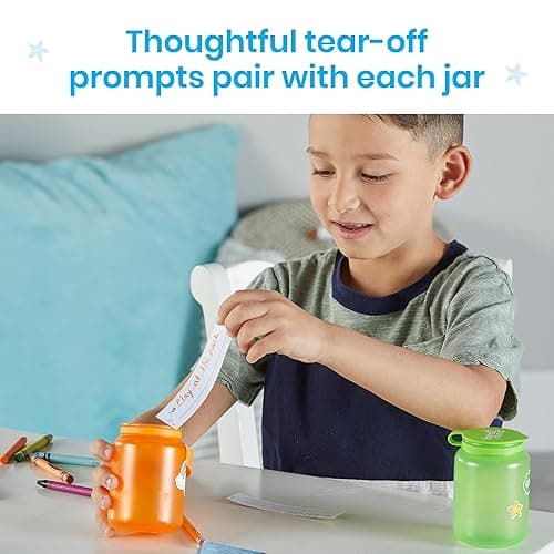 hand2mind Filling My Jars Interactive Journal, Kids Gratitude Journal, Growth Mindset Activities, Positive Affirmations for Kids, Mindfulness for Kids, Social Emotional Learning, Calm Down Corner, Medium thumbnail 5