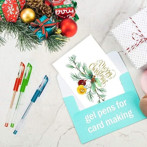 Aen Art Gel Pens for Adult Coloring Books, 30 Colors Fine Point Gel Marker Pen with 40% More Ink for Drawing, Bullet Journaling, School Craft Supplies thumbnail 2