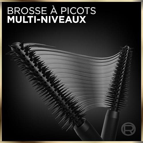 L'Oréal Paris - Mascara Volume Panoramique - Cils Démultipliés - Sans Paquets - Regard Agrandi - Technologie Stretch-Flex - Panorama Volume Millions de Cils - Noir thumbnail 6