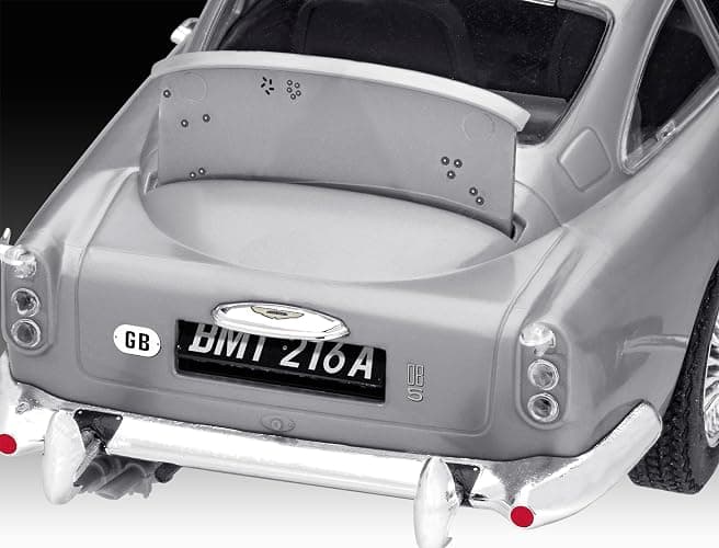 Revell 07746 James Bond Aston Martin DB5 (Click System) 1:24 Scale Unbuilt, Pre-Coloured, Click-Together (Non-Glue), Plastic Model Kit thumbnail 7