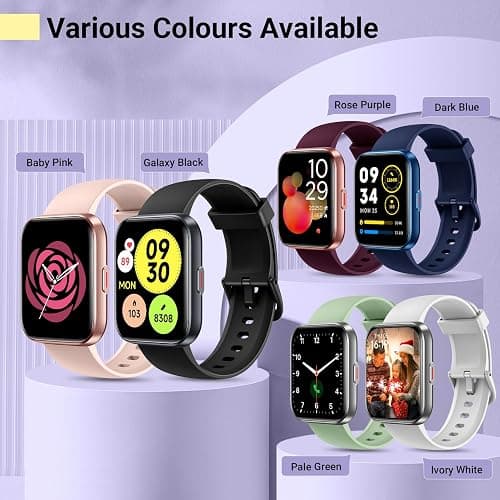 Smartwatch for Women, Compatible with Android & iPhone, 1.8'' Fitness Tracker Watch with Alexa, Call & Notification Alerts, Heart Rate & Sleep Monitor, 120 Sports Modes, Waterproof Watch for Women thumbnail 9