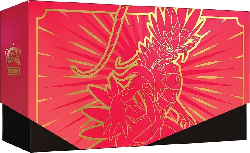 Pokémon TCG: Scarlet & Violet Elite Trainer Box (Miraidon Purple or Koraidon Red, Random Color) thumbnail 5