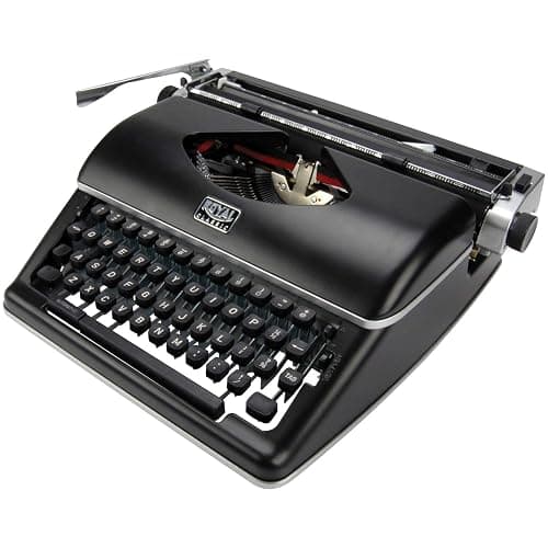 Royal Consumer Information Products Classic Retro Manual Typewriter (Black), Model Number: 79104P thumbnail 3