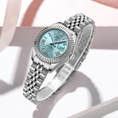 NIBOSI Watches for Women Analog Quartz Waterproof Ladies Wrist Watches with Date Dainty Fashion Luxury Stainless Steel Watch for Small Wrists Female Elegant Dress Women's Watch thumbnail 8