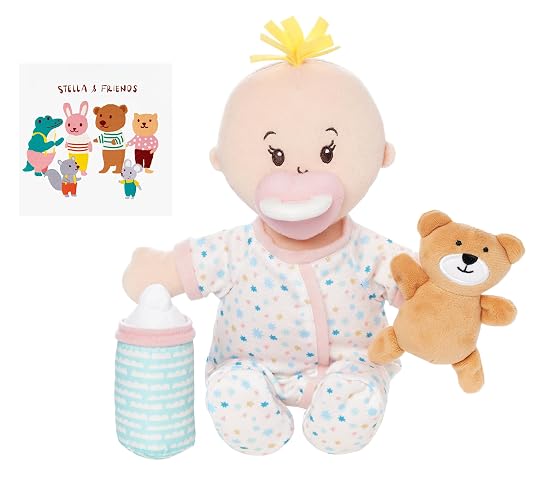 Manhattan Toy Wee Baby Stella Sleepy Time Scents Soft Doll Set, 12",Peach thumbnail 3