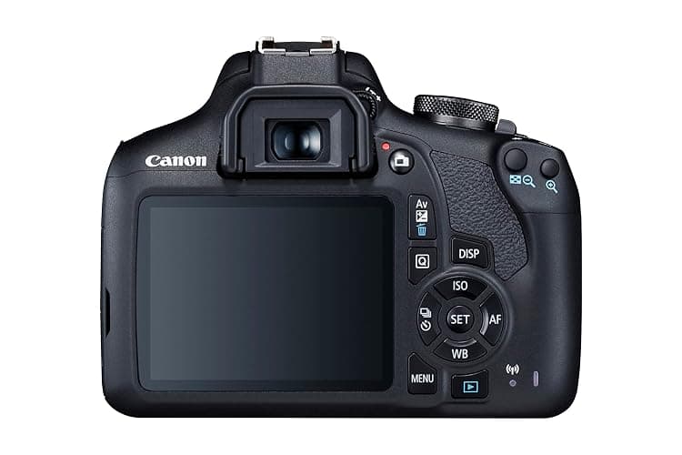 Canon EOS 2000D Spiegelreflexkamera - mit Objektiv EF-S 18-55 F3.5-5.6 III (24,1 MP, DIGIC 4+, 7,5 cm (3.0 Zoll) LCD, Display, Full-HD, WiFi, APS-C CMOS-Sensor), schwarz thumbnail 4