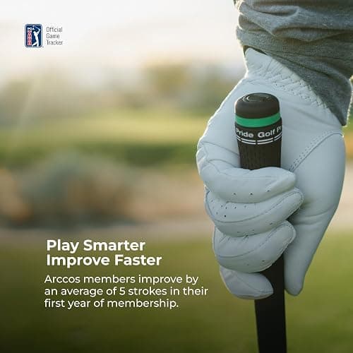 Arccos Smart Sensors: Automatic Golf Game Tracking System, A.I. Powered GPS Rangefinder & Smart Club Distances thumbnail 4