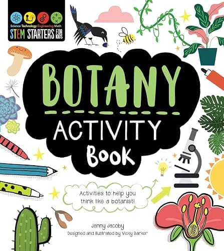 STEM Starters for Kids Botany Activity Book: Packed with Activities and Botany Facts! - Image 1