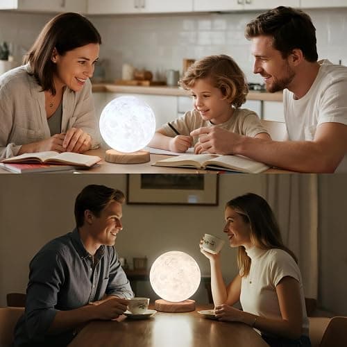 Hiloshine Tageslichtlampe,Simulation von Tageslicht,10.000 Lux Tageslichtlampen,UV-freie LED Tageslichtleuchten Tageslichtleuchte mit 3 Farbtemperaturen,Dimmer und Timer Daylight Lamp thumbnail 6