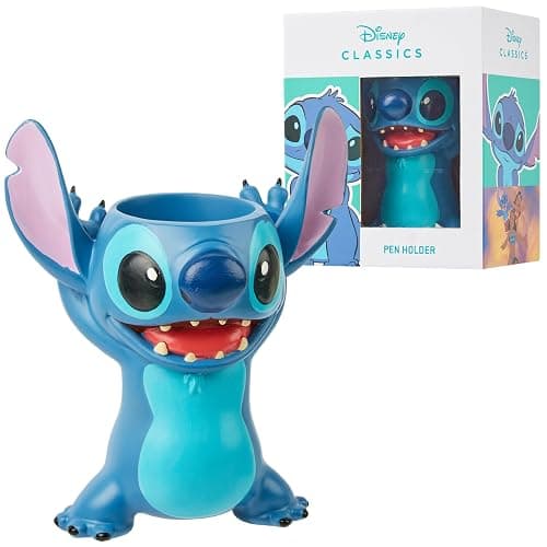Disney Stitch 3D Pen Holder for Desk, Cute Pencil Holder Desk Organizer for Office, Home Storage Box, Secret Santa Gifts thumbnail 4
