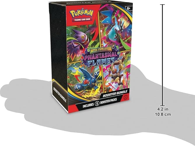 Pokémon TCG: Mega Evolution—Phantasmal Flames Booster Bundle thumbnail 2