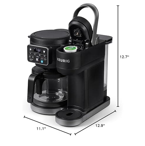 Keurig K-Duo Hot & Iced Single Serve & Carafe Coffee Maker, MultiStream Technology, 72oz Reservoir (Gen 2) thumbnail 3