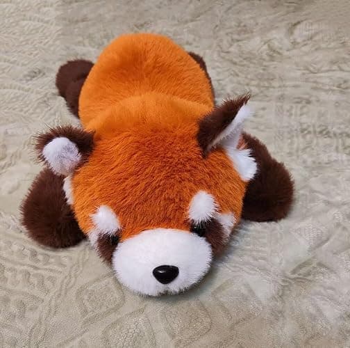 KWQBWQF Cute Red Panda Plush Toy 18.9 Inch Soft Red Panda Stuffed Animal Plushie Kawaii Birthday Gift for Children Kids Girls Boys thumbnail 7