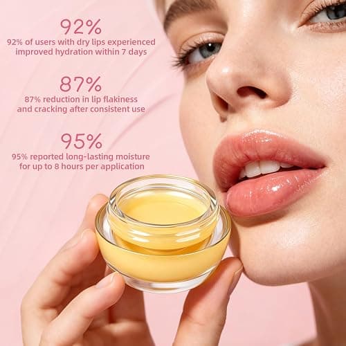 Lip Mask Set, 9 Pack Lip Balm Bulk for Women, Lip Sleeping Mask Over Night Lip Care, Hydrating Lip Balm for Dry Cracked Lips, Bachelorette Party Favors, Mothers Day Gifts for Mom Christmas Stuffers thumbnail 5