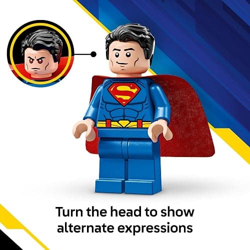 LEGO DC Superman Mech vs. Lex Luthor Building Toy - Superman Toy for Kids, Boys and Girls, Ages 6+ - Buildable Action Figure - Superhero Gift for Birthday - 76302 thumbnail 4