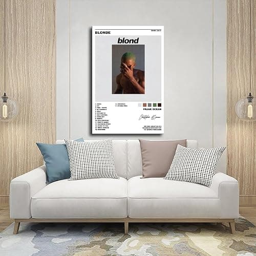 Darxan Frank Poster Ocean Blonde Album Cover Canvas Poster Bedroom Decor Landscape Office Room Decor Gift Unframe-style12x18inch(30x45cm) thumbnail 5