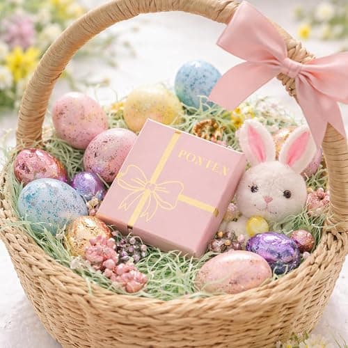 Easter Basket Stuffer Cross Necklace for Women Girls, Dainty 14K Gold Silver Plated Cross Choker Jewelry Non Tarnish Waterproof Cute Simple Small Necklace Christian Baptism Religious Faith Jewelry Gifts thumbnail 5