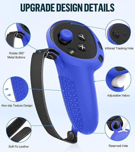 Silicone Meta Quest 3 Cover Case Set thumbnail 4
