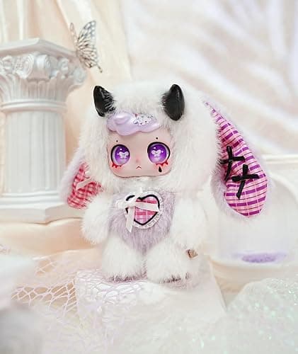 CALEMBOU Vinyl Plush Blind Box, Spell Lost Series Soft Stuffed Keychain, Cute Collectible Plush Pendant for Backpack Bag Decoration, Birthday Christmas Gift, Random 1 Box thumbnail 2