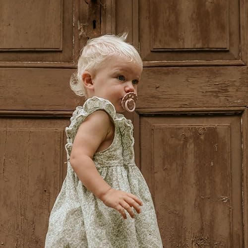 FRIGG Natural Rubber Baby Pacifier 6-Pack Blooming Love | Made in Denmark | BPA-Free (6-18 Months) thumbnail 8