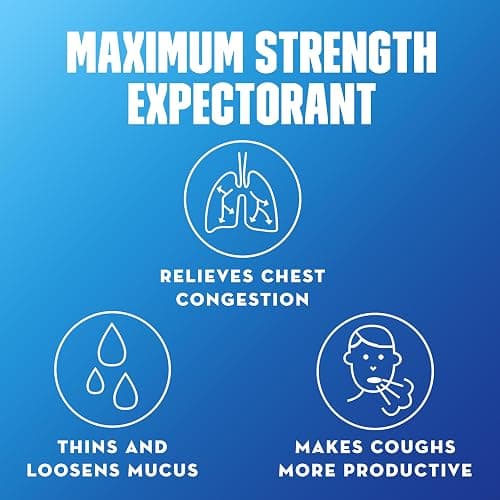 Mucinex 12 Hour Maximum Strength 1200 mg Guaifenesin Extended-Release Tablets for Excess Mucus Relief, Expectorant Aids Excess Mucus Removal, Chest Congestion Relief for Adults, 48 Tablets thumbnail 2