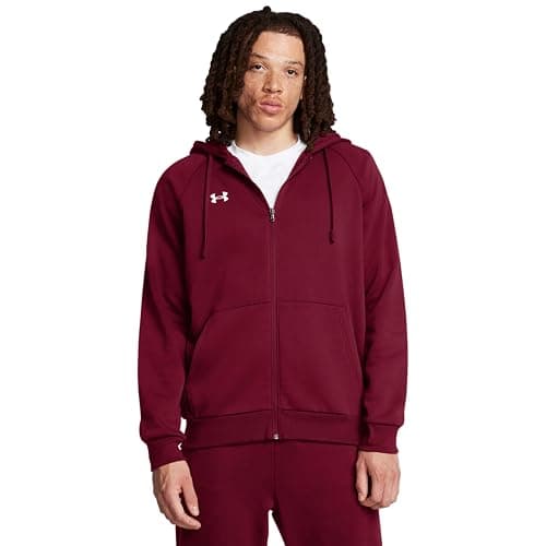 Under Armour mens Rival Fleece Full Zip Hoodie - Image 1