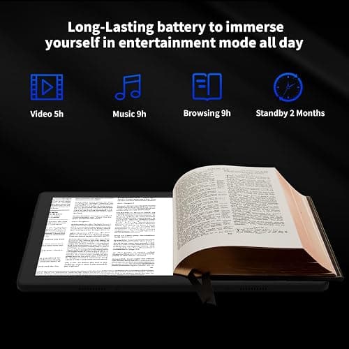 Latest 2025 Upgraded Android Tablet 10.1 Inch with IPS HD Touch Screen, Dual Camera, 64GB Storage 1TB Expansion, 8 in 1 Tablets Kit with Keyboard, Protective Case, Mouse, Stylus, BT 5.4, WiFi 6 thumbnail 6