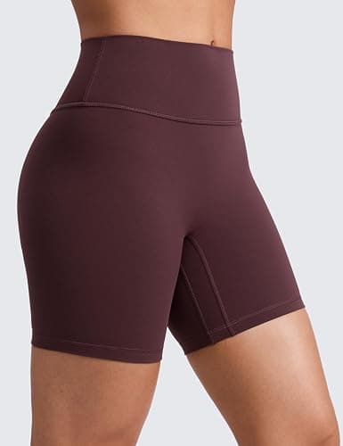 CRZ YOGA Secretsculpt Butterlift Biker Shorts 6"- No Front Seam High Waist Womens Workout Gym Booty Scrunch Butt thumbnail 2