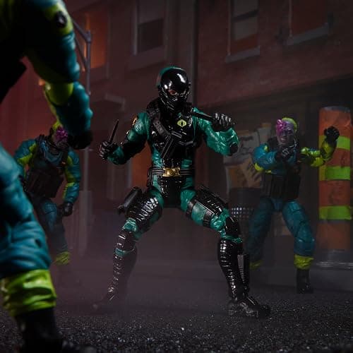 G.I. Joe Classified Series #187, Night-Viper, Collectible 6 Inch Action Figure with 7 Accessories | G.I. Joe Classified 6 Inch Action Figure Wave 24 - Night-Viper #187 thumbnail 7